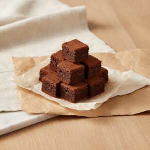 Double Chocolate Brownie Bites