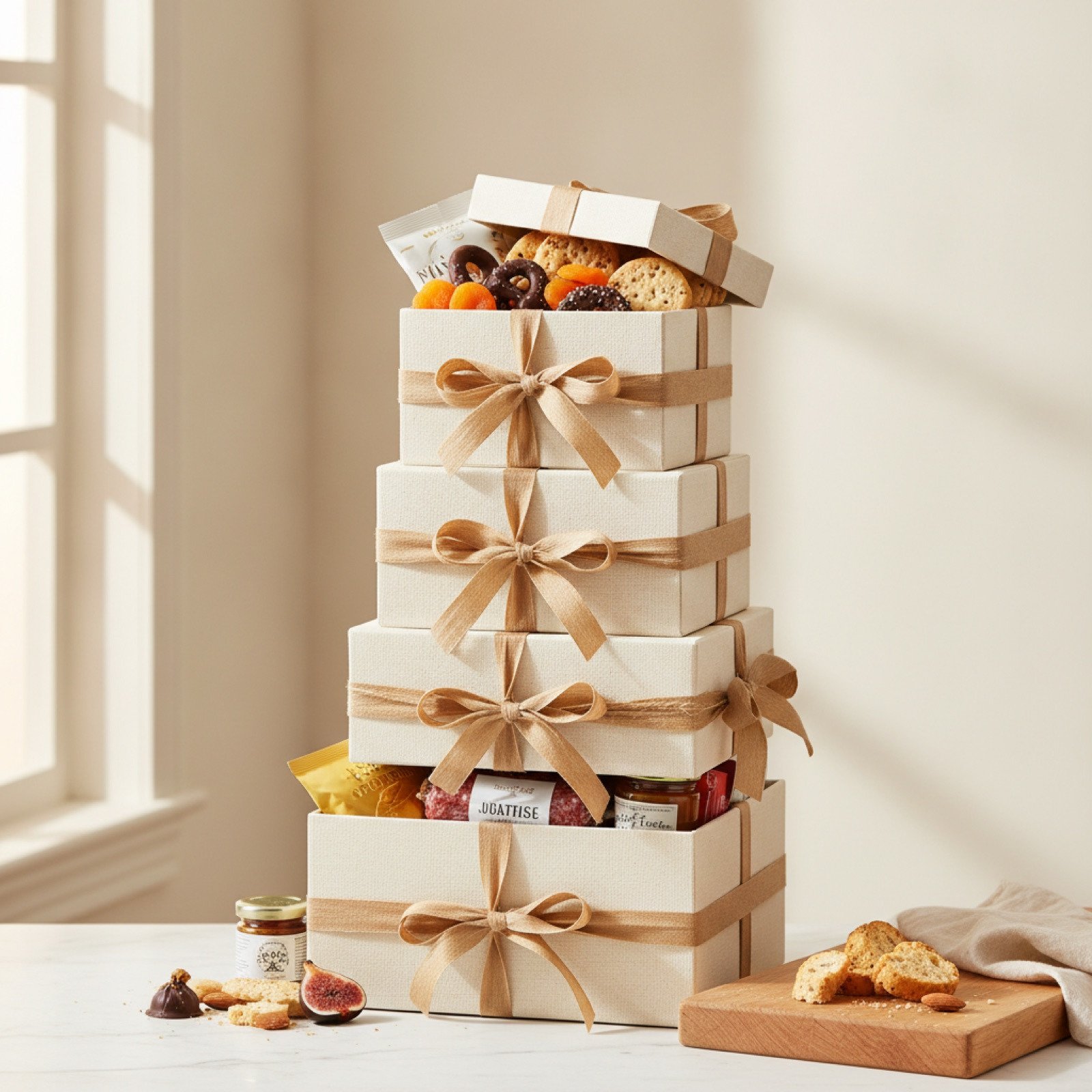 Deluxe Snack Gift Tower